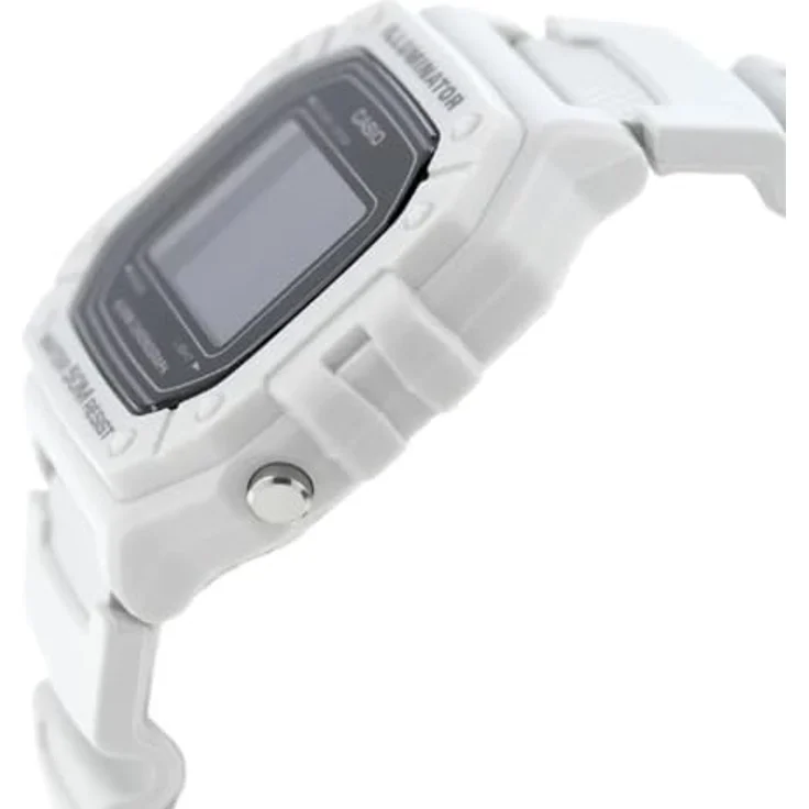 CASIO TIMELESS COLLECTION Chronograph W-218H-8BVEF, digitale Herrenuhr mit automatischem Kalender, schwarz – Bild 3
