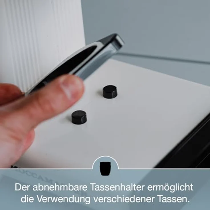 Moccamaster Filter Kaffeemaschine Cup-one, 0.3 Liter, 1090 W, Off-White – Bild 4