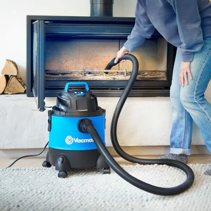 Vacmaster VQ1220PF, Nass- und Trockensauger mit 20L Patronenfilter, 1250W Motor, stoßfester Polymertank, inkl. Vliesfilterbeutel für Haus, Garage und Auto – Bild 5