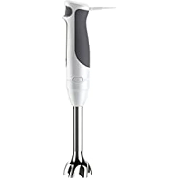 Braun MQ7020WH Stabmixer, 1000W, inkl. Messbecher (0,6L), Zerkleinerer (0,35L), Edelstahl, Kunststoff, weiß – Bild 3