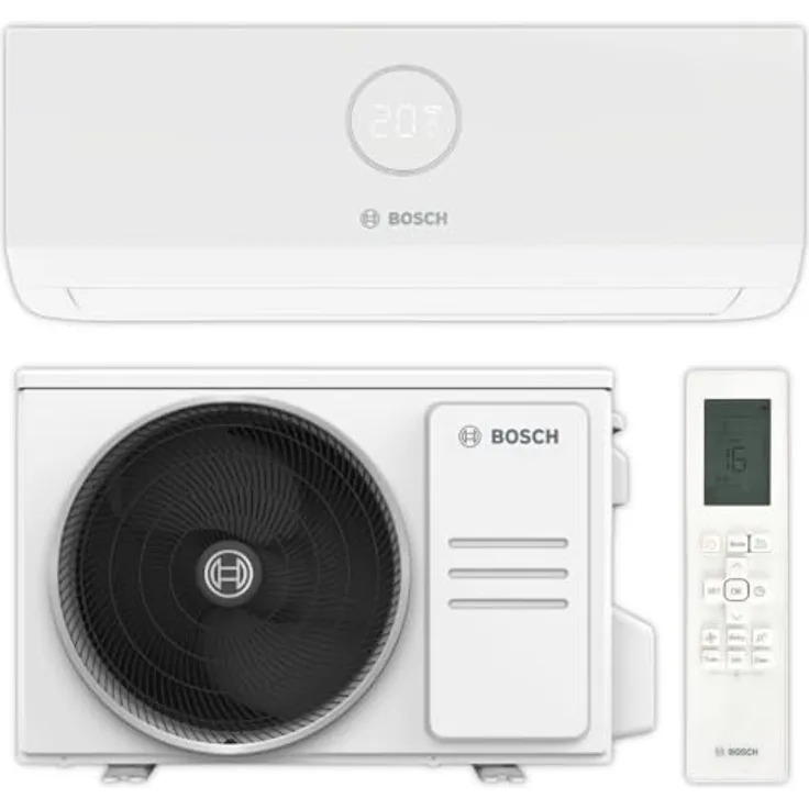 Bosch Climate 3000I 3.5-3 Inverter 3010 Split Klimaanlage, energiesparend mit Inverter-Technologie