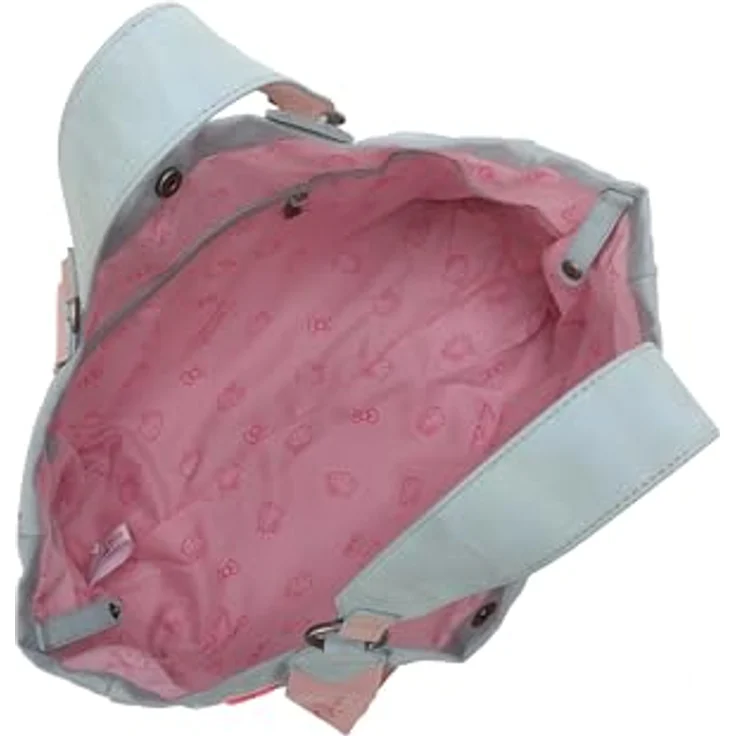 Fritzi aus Preußen Izzy Medium Hello Kitty, Canvas Shopper Tasche 42 cm, petrol, 100% Baumwolle – Bild 6