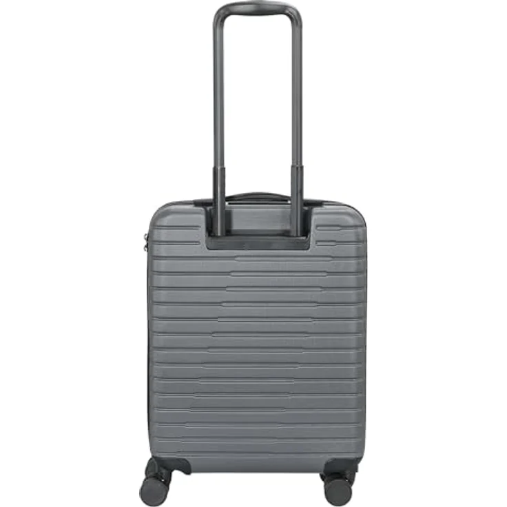 Valentino Mercury 4 Rollen Kabinentrolley 54 cm, Grau, mit 37 l und arretierbarem Griff – Bild 4