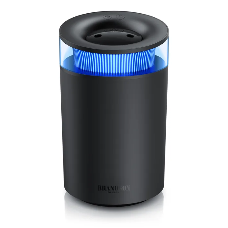 Brandson Luftbefeuchter, 2,5 l Wassertank, Aromaöl-Fläschchen 10 ml, 7 LED-Farben, leise