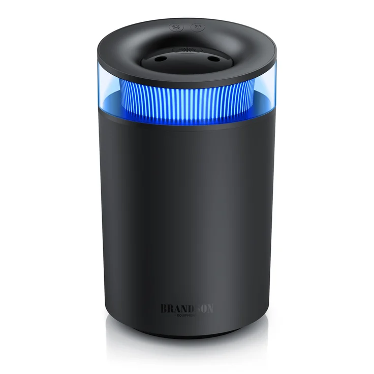 Brandson Luftbefeuchter, 2,5 l Wassertank, Aromaöl-Fläschchen 10 ml, 7 LED-Farben, leise