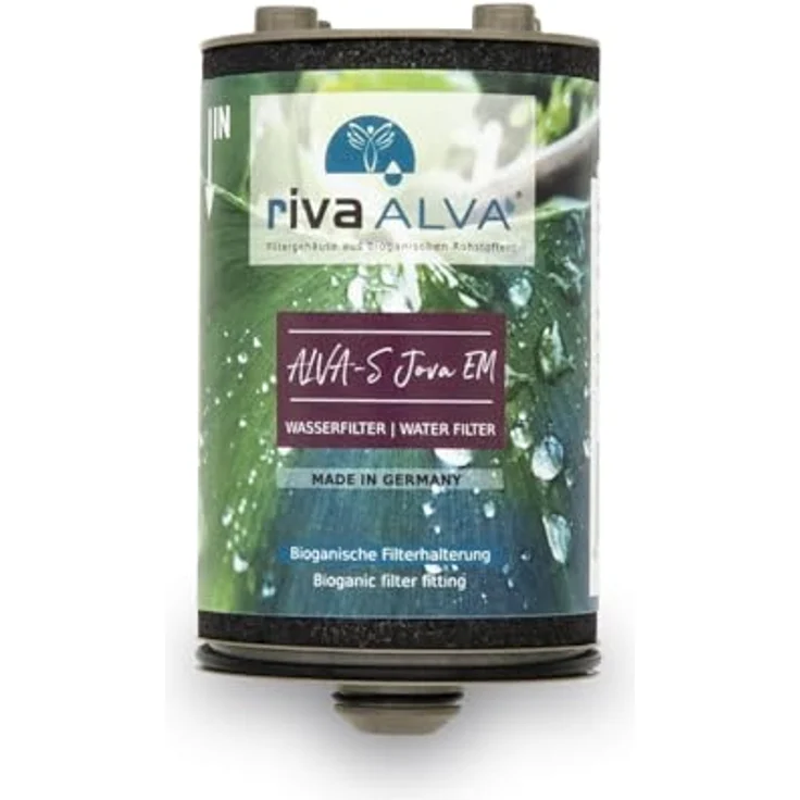 Riva rivaALVA-S Jova EM Wasserfilter am Wasserhahn mit EM-Keramik - Schwarz – Bild 2