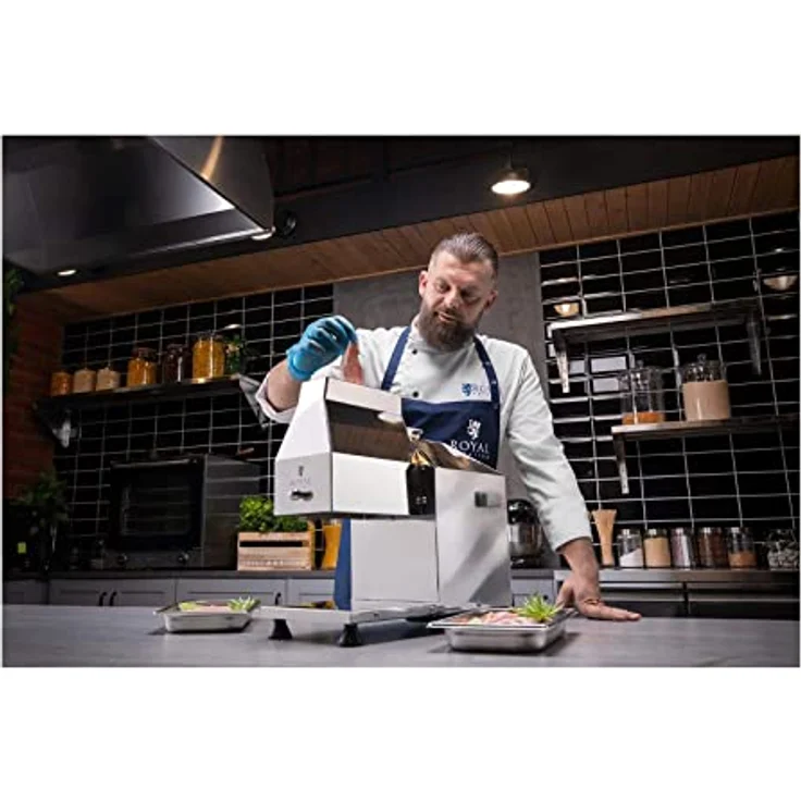 Royal Catering RCMT-350W Elektrischer Fleischklopfer Gastro Profi Fleischmürbe 350 W – Bild 4