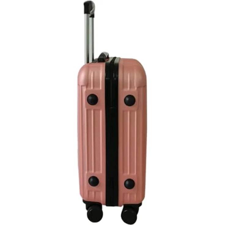 NTK-Collection Frenzi Rosegold, Hartschalenkoffer 2er-Set mit 80 l Volumen, rosa, inkl. Zahlenschloss und leichtläufigen Rollen – Bild 4