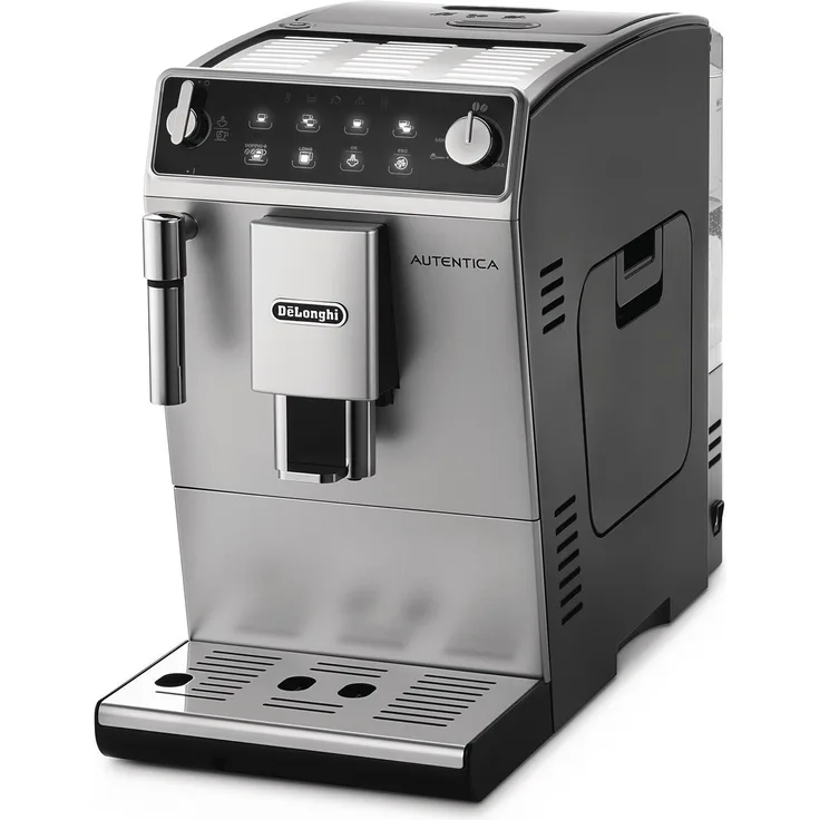 De'Longhi ETAM 29.510/3.B/SB/WB Autentica, Vollautomatische Espressomaschine mit integriertem Mahlwerk, 1450 Watt, 1,4 l Wassertank, Milchaufschäumer, Weiß