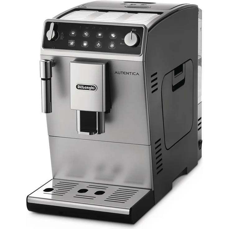 De'Longhi ETAM 29.510/3.B/SB/WB Autentica, Vollautomatische Espressomaschine mit integriertem Mahlwerk, 1450 Watt, 1,4 l Wassertank, Milchaufschäumer, Weiß