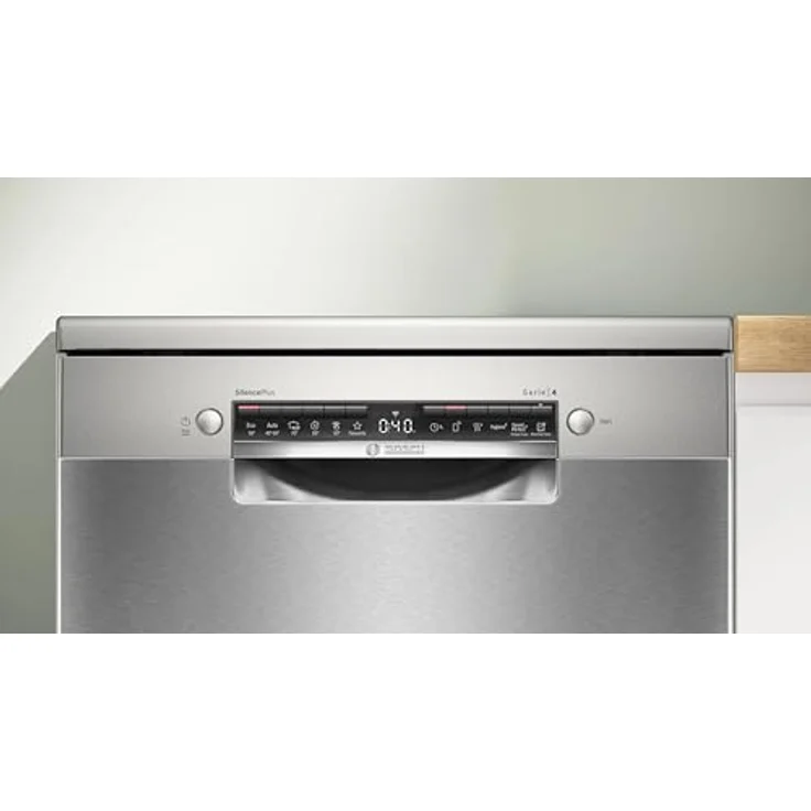 Bosch Serie 4 SMS4HMI09E, Freistehender Geschirrspüler, Edelstahl, 14 Maßgedecke, Standardgröße (60 cm) – Bild 2