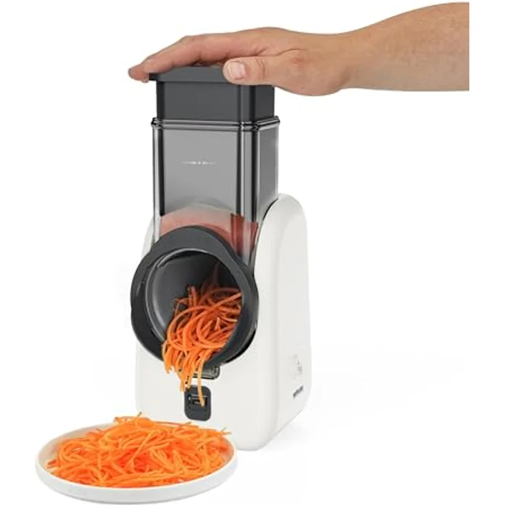 Silva Homeline SKR 800, Universalzerkleinerer mit 80 Watt Motor und 4 Einsätzen, Weiss/Grau – Bild 4