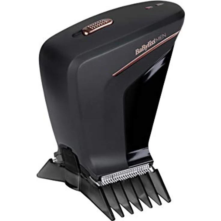 Babyliss Men The Crew Cut ergonomischer Design Haarschneider und Glatzenrasierer Schwarz SC758E – Bild 2