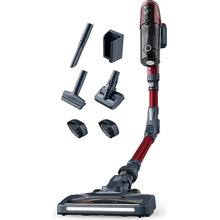 Rowenta RH6471, besensauger, schwarz/rot – Bild 1