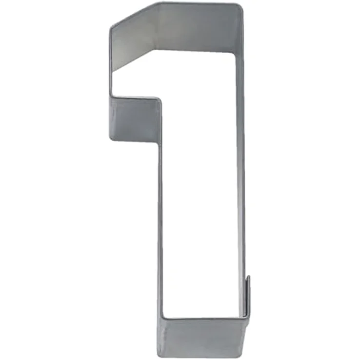 Staedter Haus Cookie Cutter edelstahl 6,5 cm, silber, Nummer 1 – Bild 2