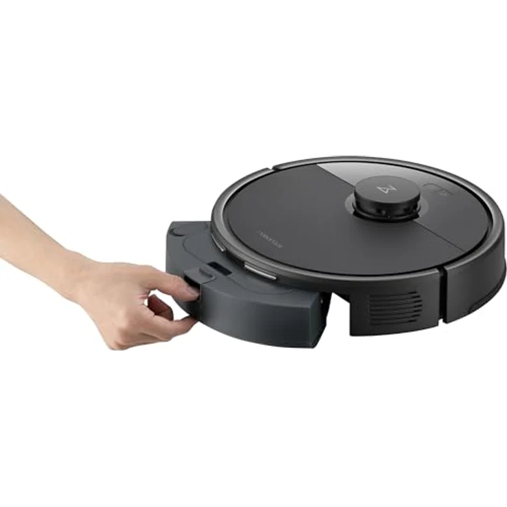Roborock Q7 BF (Q7 L5), Staubsauger Roboter mit 8000 Pa Saugkraft, LiDAR-Navigation und Wischfunktion, Schwarz – Bild 7