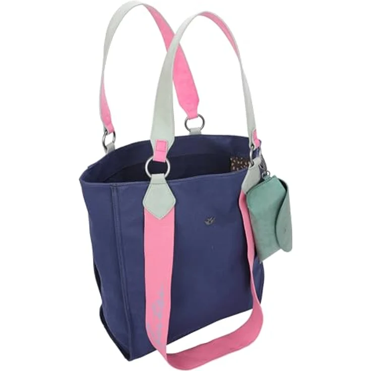 Fritzi aus Preußen Izzy02 Canvas Shopper Tasche, 32 cm, 100% Baumwolle, lila – Bild 3