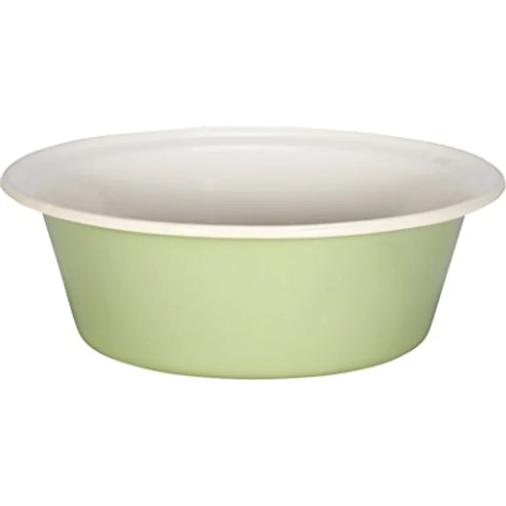KRÜGER Karl Krüger Schüssel, Emaille, Pastell-Blau-Creme, 24cm, 2 Liter Fassungsvermögen – Bild 3