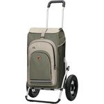 Andersen Einkaufstrolley - Royal Shopper Hydro 2.1 grau 62 L Bike, Einkaufsroller, Rucksack, Thermo, Aluminium, klappbar, luftbereiftes Kugellagerrad
