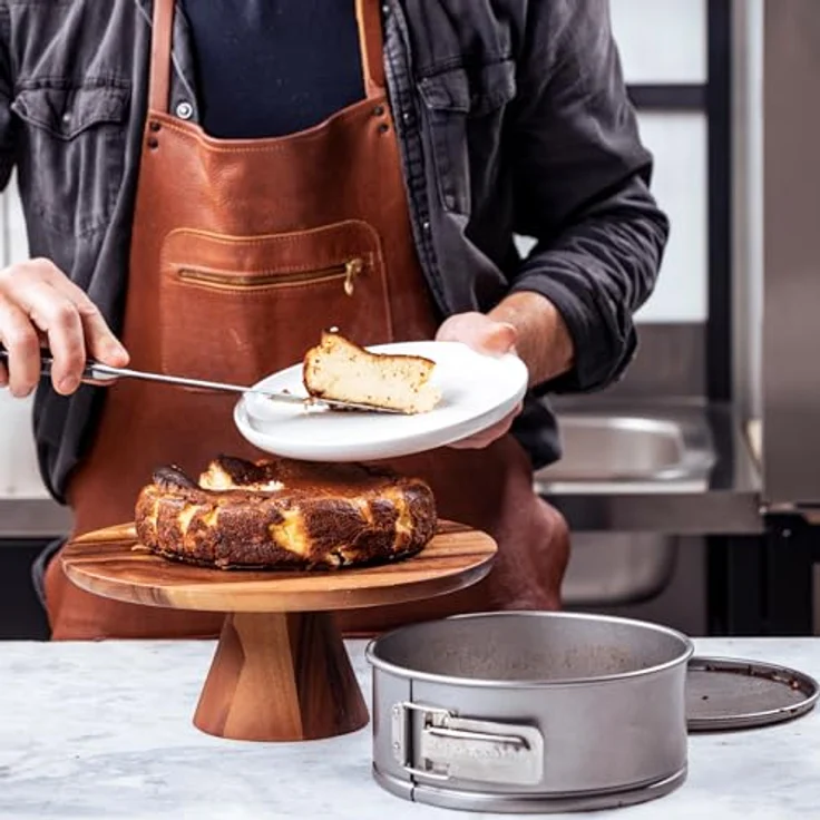 KitchenAid 20 cm Springform, aluminisierter Stahl mit PFAS-freier Antihaftbeschichtung, grau, backofenfest bis 230°C, spülmaschinenfest – Bild 3