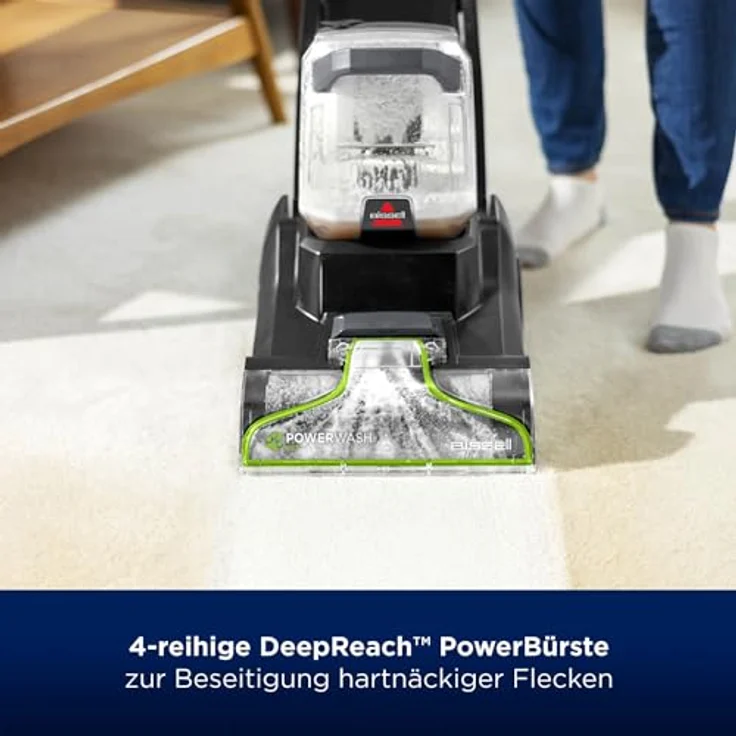 Bissell PowerWash™ Pet Teppichreiniger 3878N, 600W, Dual-Tank, beutellos, 600 W, reinigt Haustierflecken auf Teppichboden, Polster, Treppe – Bild 4