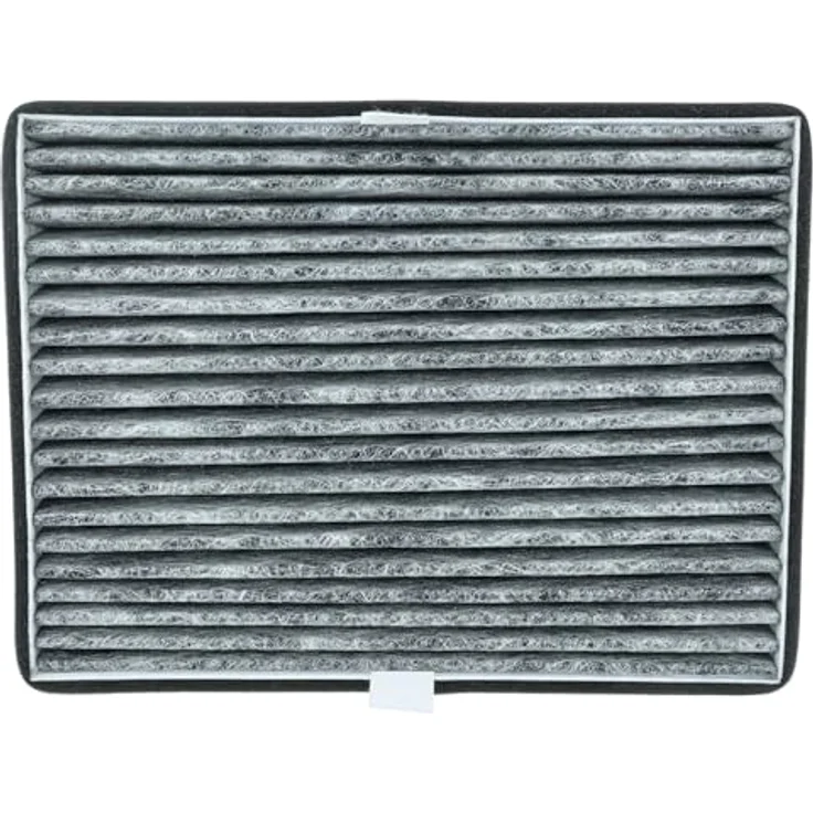 vhbw 2x Aktivkohlefilter DKF 36-P, kompatibel mit Miele 20228038, weiß/grau, für Dunstabzugshaube – Bild 3