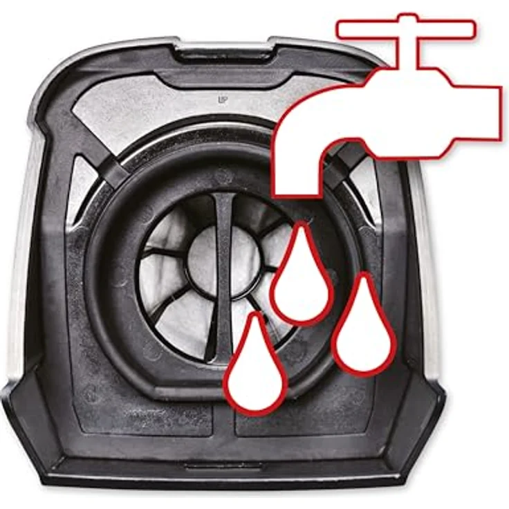 Einhell Bodenstaubsauger TE-HV 18/06 Li Kit (1x 4,0 Ah), Akku-Handstaubsauger mit hoher Saugleistung bis 72 mbar, blau – Bild 9