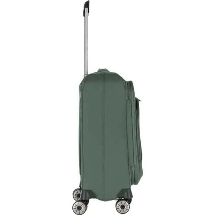 Travelite Priima - 4-Rollen-Kabinentrolley S 55 cm erw. Olive, Nylon, 34 Liter, Leichtgewicht 2,3 kg – Bild 4