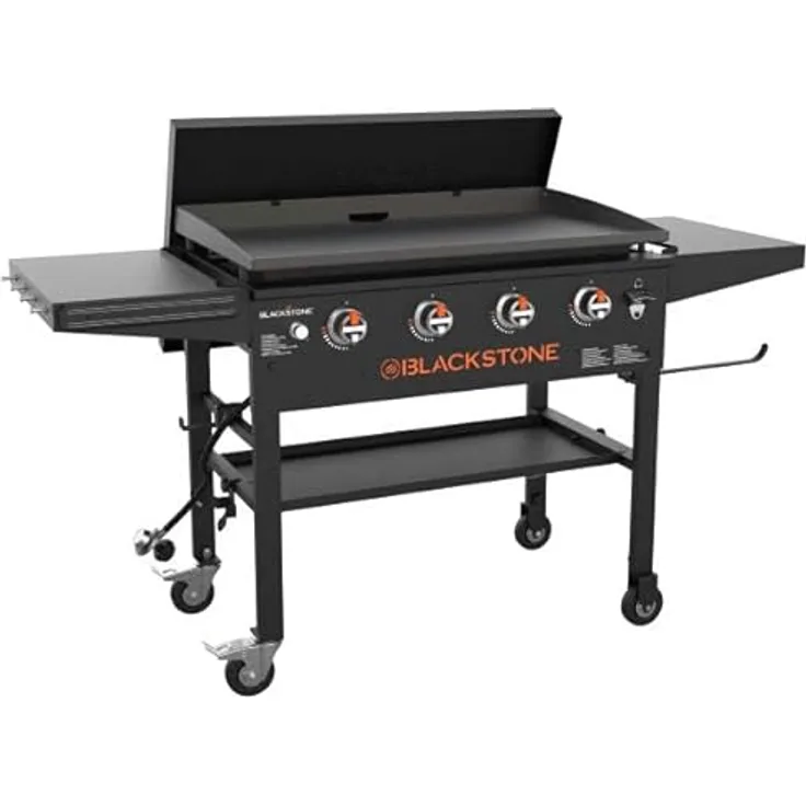 Blackstone 36″ Griddle Tischgrill mit 4 Brennern in Mattschwarz