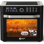 Balter Heißluftfritteuse XXL 22L Airfryer, 200 Programme, 40°-230°, Dörrautomat, 16 in 1 heissluftfritteuse, friteuse ohne Öl, Minibackofen, Rezeptbuch, 1800W
