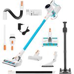 Genius Akku-Handstaubsauger Invictus X7 Facelift Deluxe 21-tlg., 380,00 W, beutellos, Touchscreen, ultraleise, auto, camping, freistehend - Blau