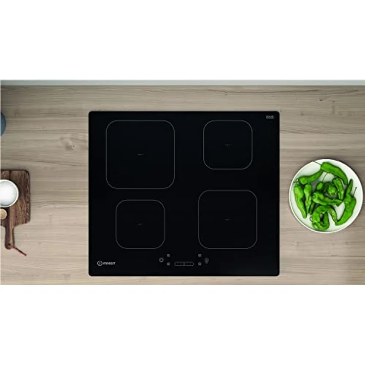Indesit IS 83Q60 NE Induktionskochfeld, Einbaugerät, Autark, Breite 59 cm, Anzahl der Kochstellen 4, schwarz – Bild 5