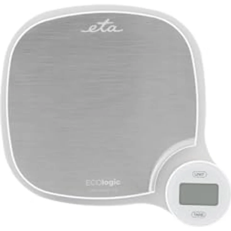 ETA Kitchen scale 477090000 ECOlogic Graduation 1 g Display type LCD Stainless Steel, Küchenwaage – Bild 4
