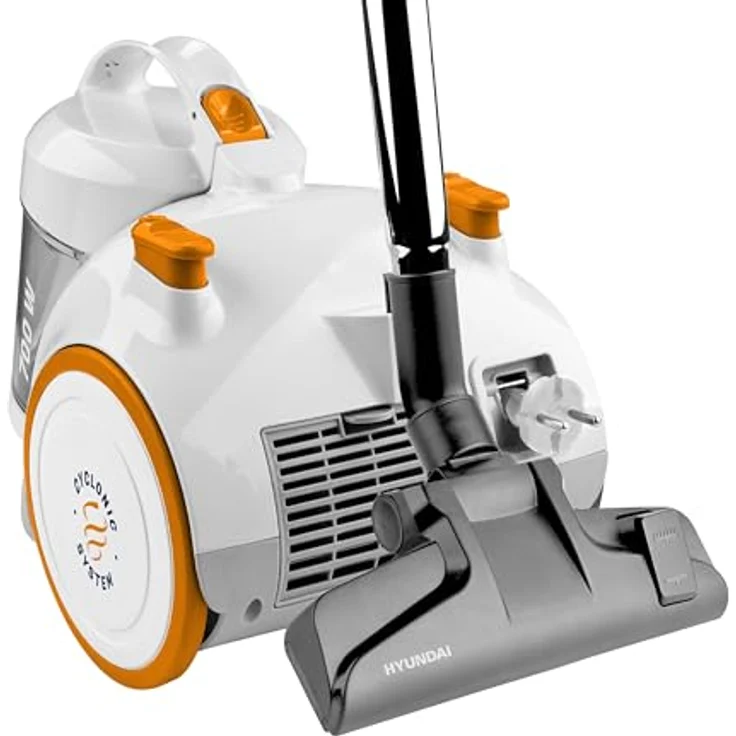 Hyundai Bodenstaubsauger VC009, beutellos, ECOMotor, 2xHEPA-Filter, 1,5l Vo, 8m Aktion-Radius, Schwarz – Bild 5