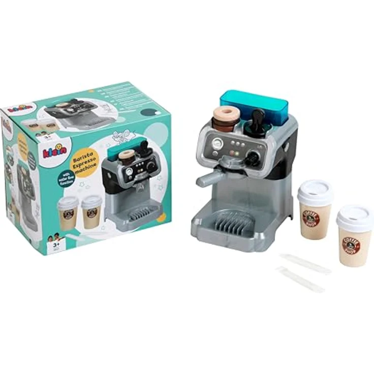 Theo Klein Barista Espressomaschine, Spielzeugmaschine mit Wassertank und Zubehör für Kinder ab 3 Jahren – Bild 6