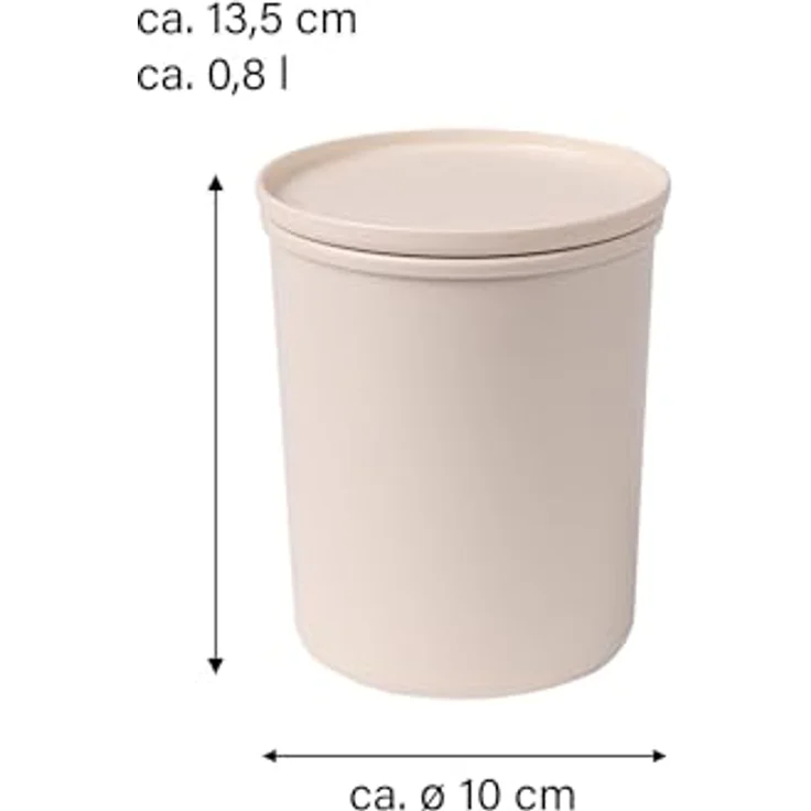 awave® Frischhaltedose 800 ml rPET | Natur & lebensmitteltauglich – Bild 5