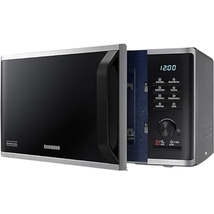 Samsung MICROGOLFOVEN MS23B3515ASEN, Solo-Mikrowelle mit 23 l Innenkapazität, Grau, Schwarz – Bild 8