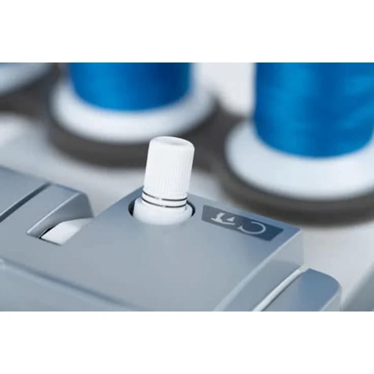 Juki Overlock-Nähmaschine JUKI MO-2500 Sumato, Luft-Einfädler, TWA-System, Traktor Nähfuß, weiß – Bild 5