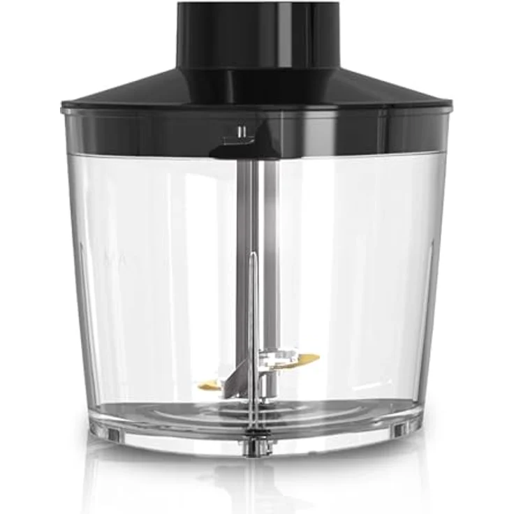 Rohnson BlendMaster R-5750, Stabmixer-Set mit Vario-Blade Technologie, 1500 Watt, Schwarz, inkl. Messbecher und Schneebesenaufsatz – Bild 6