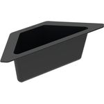 SCHOCK 629733 Eckschale, Schwarz