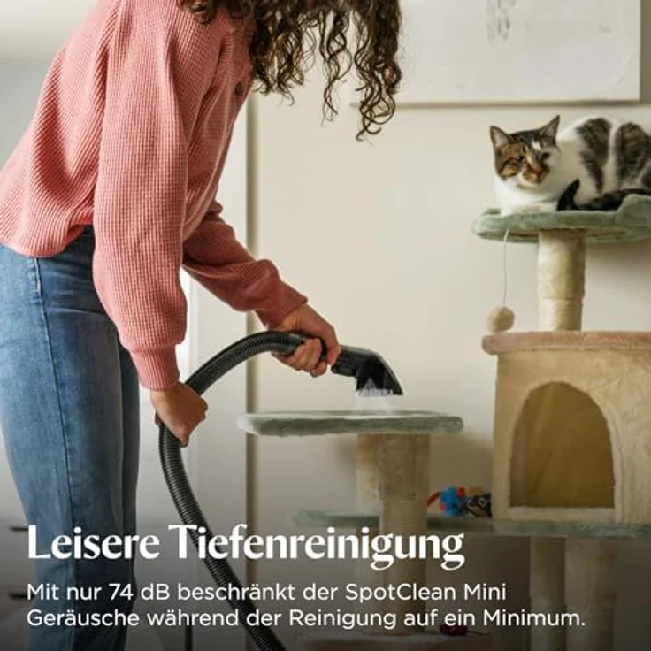 Bissell SpotClean Mini Select, Wasch-Sauger mit Dual-Tank, 327 W, beutellos, 12.5 kPa, zur Fleckenreinigung auf Teppich, Polster, Autositz – Bild 6
