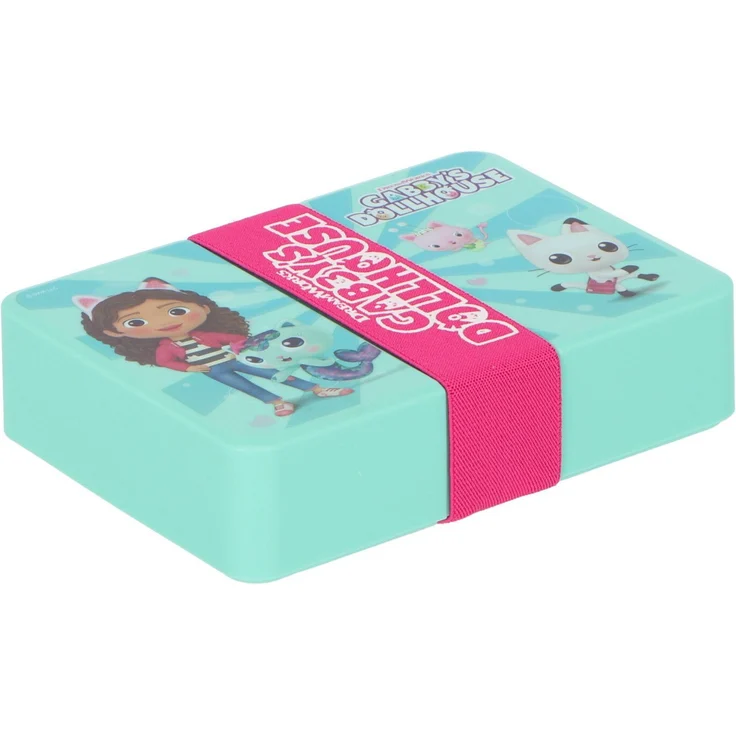 Gabby's Dollhouse Lunchbox vielseitige Brotbox für unterwegs, 18x13x5 cm, ideal für Kinder – Bild 1