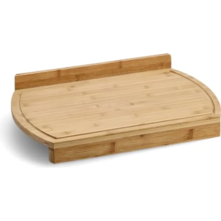 Zeller 25321 Back--Tranchierbrett, Bamboo, 58 x 38 x 4,5 cm – Bild 2