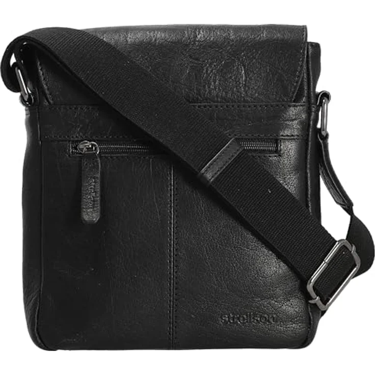 Strellson Umhängetasche Hyde Park Jeremy - Umhängetasche XS 23 cm in edlem Schwarz – Bild 4
