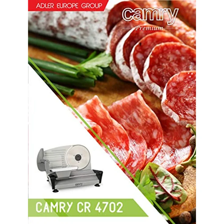 Camry CR 4702 Aufschnittmaschine 200W – Bild 5