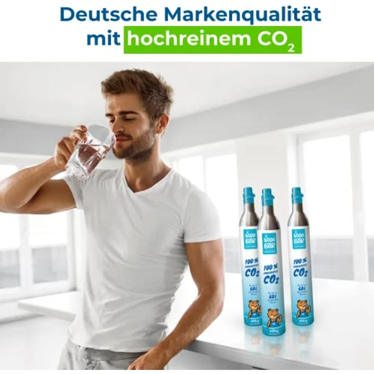 Ersatzzylinder für SodaStream 2x 425g (60 l) – Bild 5