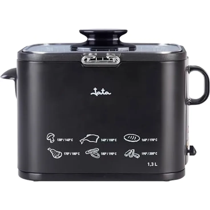 Jata Fritteuse JATA FR5600 Schwarz 1000 W 1,3 L mit Antihaftversiegelung