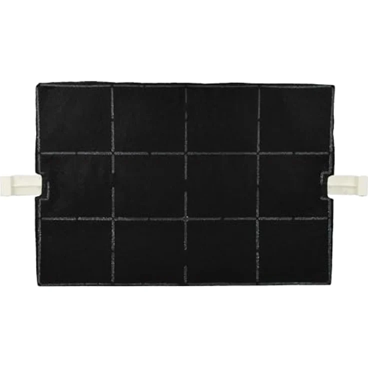 vhbw 4x Aktivkohlefilter kompatibel mit Gaggenau AI200, AH600990, AH600790, AH600190, AA001010 Dunstabzugshaube - 36,7 x 20,0 x 2,4 cm, schwarz & weiß – Bild 2