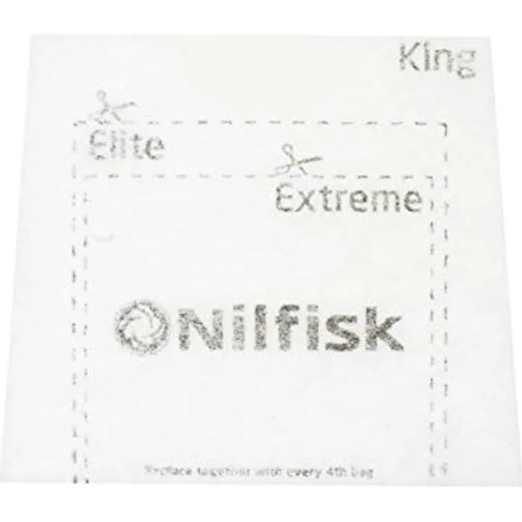 Nilfisk 107407940 Staubsaugerbeutel, 4er Pack für Nilfisk Elite Modelle, zuverlässige Staubaufnahme – Bild 4