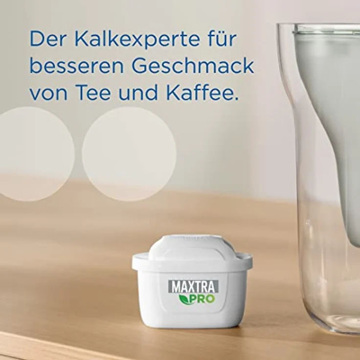 BRITA Wasserfilter-Kartusche MAXTRA PRO Extra Kalkschutz - 4er Pack - Original BRITA Ersatzkartusche für ultimativen Geräteschutz und Reduzierung von Kalk, Verunreinigungen, Chlor & Metallen – Bild 2